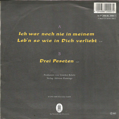 Chamer Buam : Ich War Noch Nie In Meinem Leb'n So Wie In Dich Verliebt (7", Single)