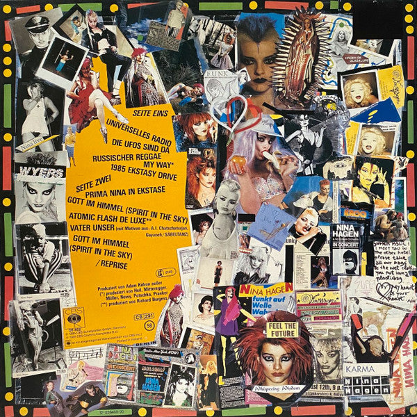 Nina Hagen : In Ekstase (LP, Album, Sun)