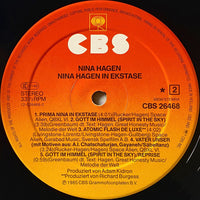 Nina Hagen : In Ekstase (LP, Album, Sun)