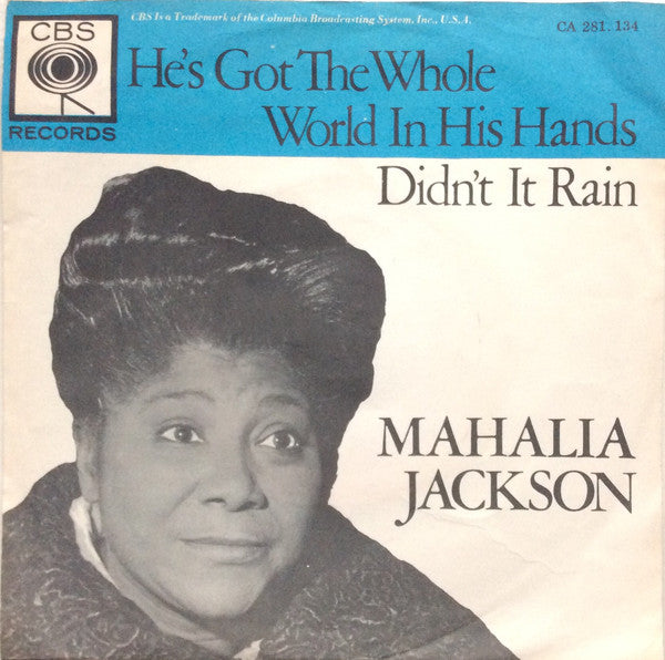 Mahalia Jackson : He's Got The Whole World In His Hands / Didn't It Rain (7", Single)