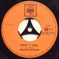 Mahalia Jackson : He's Got The Whole World In His Hands / Didn't It Rain (7", Single)