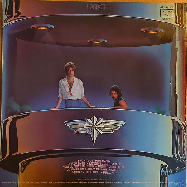 Daryl Hall & John Oates : Bigger Than Both Of Us (LP, Album, RP, Gat)