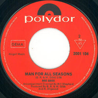 Bee Gees : Lonely Days / Man For All Seasons (7", Single, Mono)