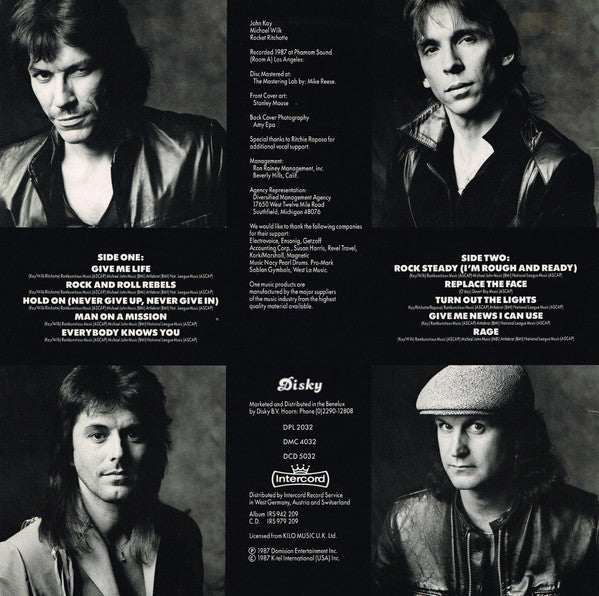 John Kay & Steppenwolf : Rock & Roll Rebels (LP, Album)