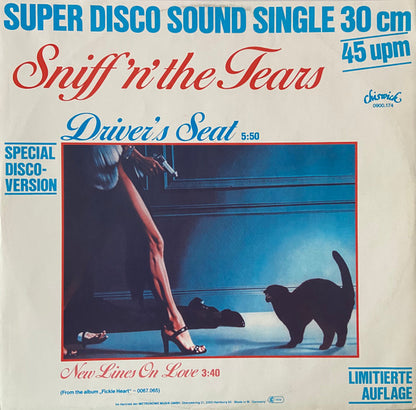 Sniff 'n' the Tears : Driver's Seat (12", Ltd)