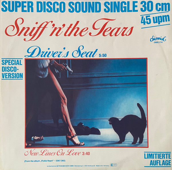 Sniff 'n' the Tears : Driver's Seat (12", Ltd)