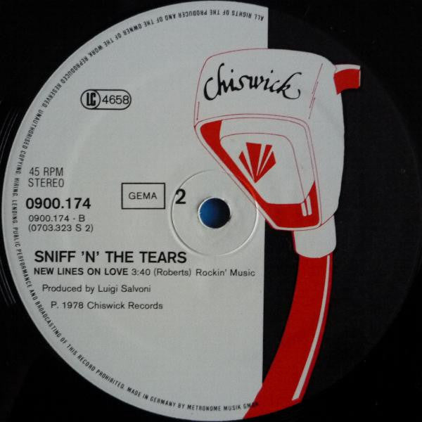 Sniff 'n' the Tears : Driver's Seat (12", Ltd)