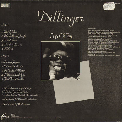 Dillinger : Cup Of Tea (LP, Album)