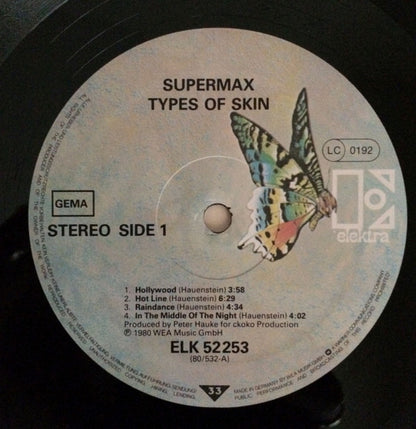 Supermax : Types Of Skin (LP, Album)