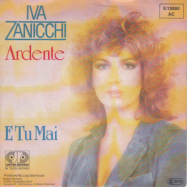 Iva Zanicchi : Ardente (7", Single, Promo)