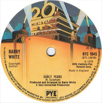 Barry White : September When I First Met You (7", Single)