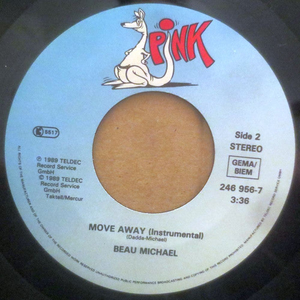Beau Michael : Move Away (Remix) (7", Single)