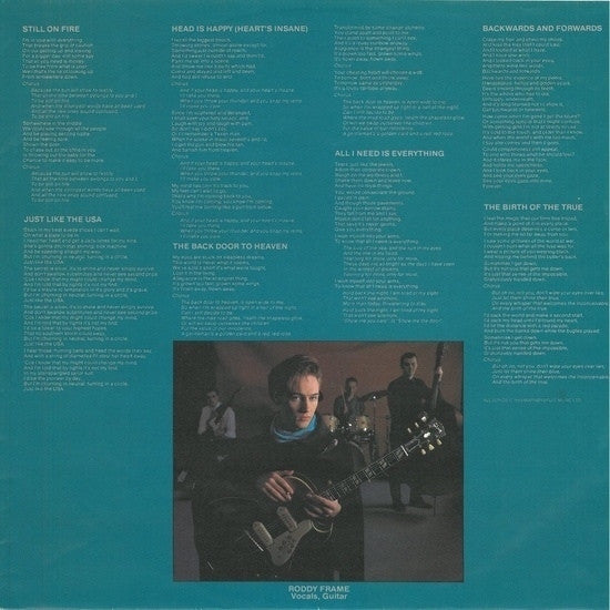 Aztec Camera : Knife (LP, Album, Tex)