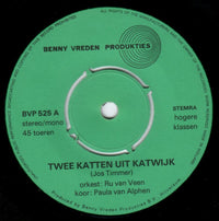 Unknown Artist : Twee Katten Uit Katwijk / Reusje (7", EP)