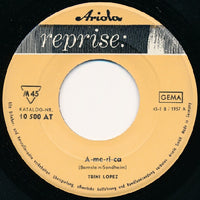Trini Lopez : A-me-ri-ca / La Bamba (7", Single, Mono)