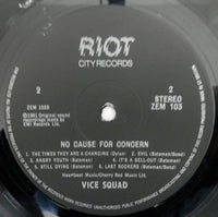 Vice Squad : No Cause For Concern (LP, Album, RP)