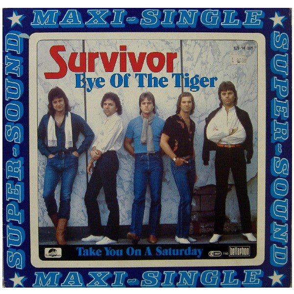 Survivor : Eye Of The Tiger (12", Maxi)