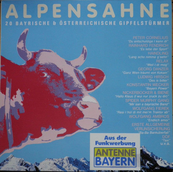 Various : Alpensahne - 20 Bayrische & Österreichische Gipfelstürmer (2xLP, Comp)