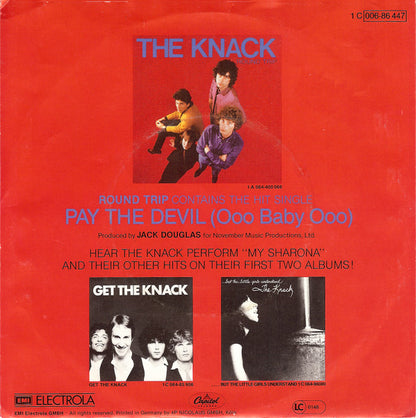 The Knack (3) : Pay The Devil (Ooo Baby Ooo) (7", Single)