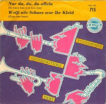 Jenny Johnson / Harry Graf : Nur Du, Du, Du Allein / Weiss Wie Schnee War Ihr Kleid (7", Single)