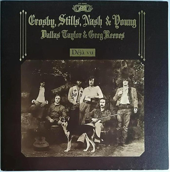 Crosby, Stills, Nash & Young : Déjà Vu (LP, Album, RE, Tex)