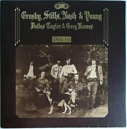 Crosby, Stills, Nash & Young : Déjà Vu (LP, Album, RE, Tex)