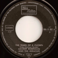 Smokey Robinson & The Miracles* : The Tears Of A Clown (7", Single, Mono)