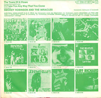 The Miracles : The Tears Of A Clown (7", Single, Mono)