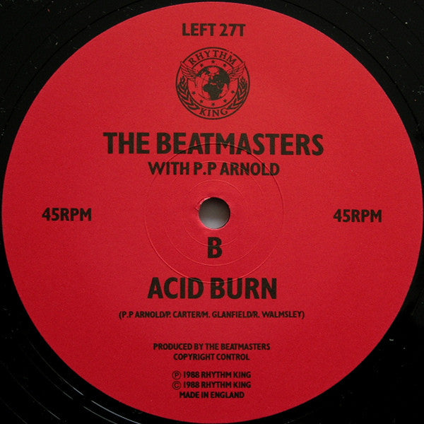 The Beatmasters With P◦P Arnold* : Burn It Up (12")