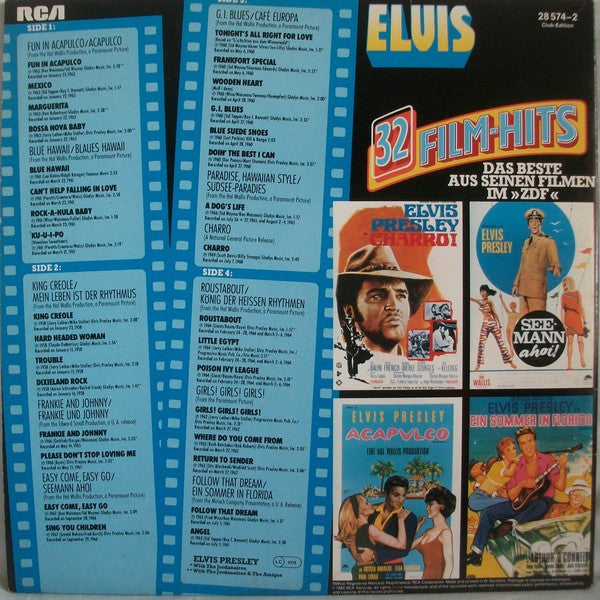 Elvis Presley : 32 Film-Hits (2xLP, Comp, Club)