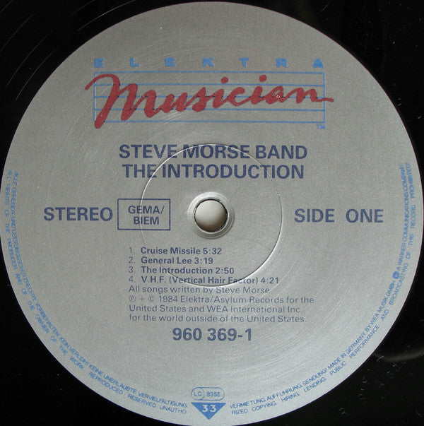Steve Morse Band : The Introduction (LP, Album)