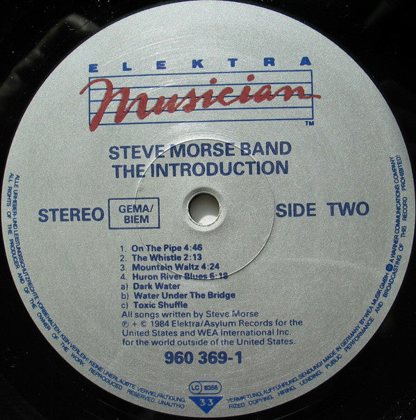 Steve Morse Band : The Introduction (LP, Album)