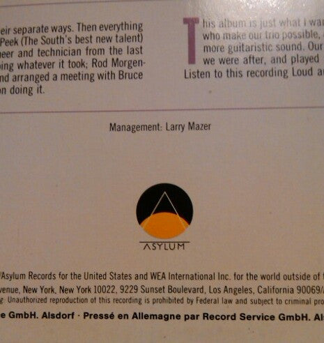 Steve Morse Band : The Introduction (LP, Album)