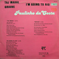 Paulinho da Costa : Taj Mahal / Groove / I'm Going To Rio (12", Maxi)