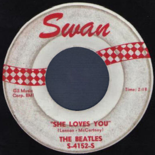 The Beatles : She Loves You (7", Single)