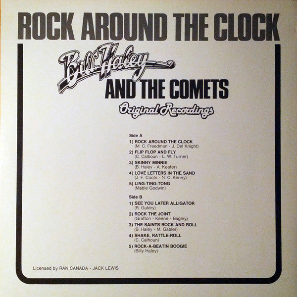 Bill Haley And His Comets : Rock Around The Clock (LP, Comp)