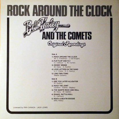 Bill Haley And His Comets : Rock Around The Clock (LP, Comp)