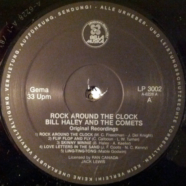 Bill Haley And His Comets : Rock Around The Clock (LP, Comp)