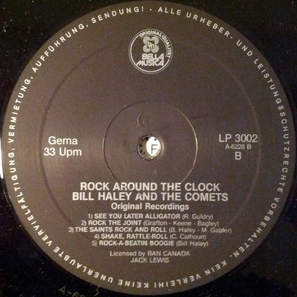 Bill Haley And His Comets : Rock Around The Clock (LP, Comp)