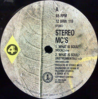 Stereo MC's : What Is Soul? (12")