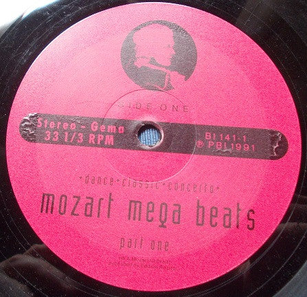Unknown Artist : Dance Classic Concerto * Mozart Mega Beats (LP, Mixed)