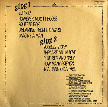The Who : The Who By Numbers (LP, Album)