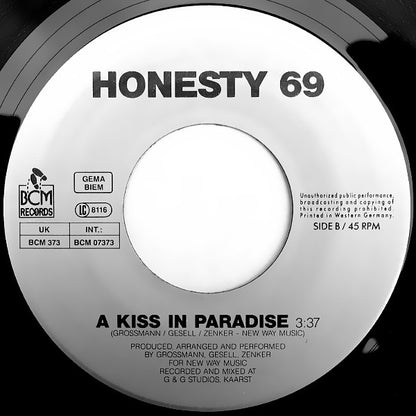 Honesty 69 : Rich In Paradise (7", Single)