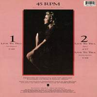 Madonna : Live To Tell (12", Maxi, SRC)
