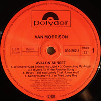 Van Morrison : Avalon Sunset (LP, Album)