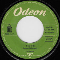 The Beatles : I Feel Fine (7", Single)