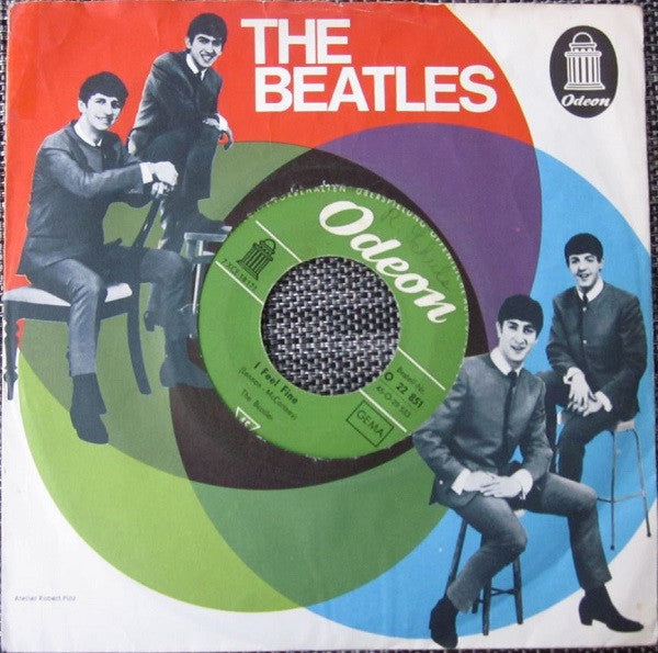 The Beatles : I Feel Fine (7", Single)