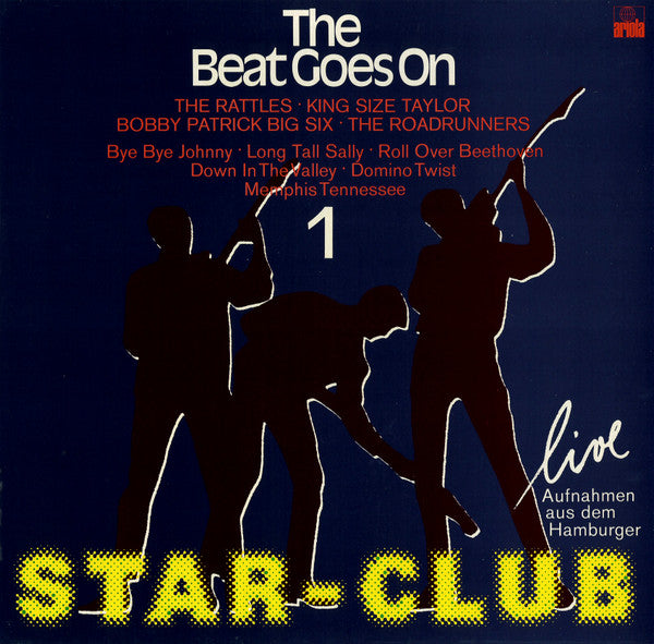 Various : The Beat Goes On Vol. 1 "Star-Club Live" (LP, Comp)