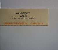 Oasis (2) : Live Forever (7", Single, Jukebox)