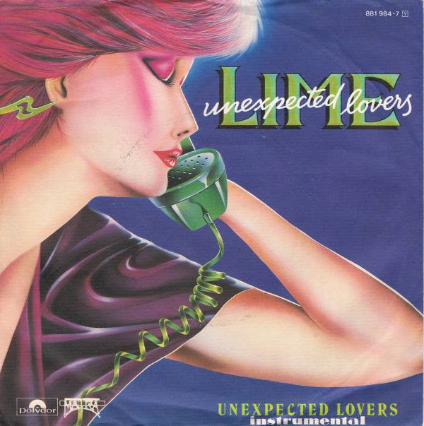 Lime (2) : Unexpected Lovers (7", Single)